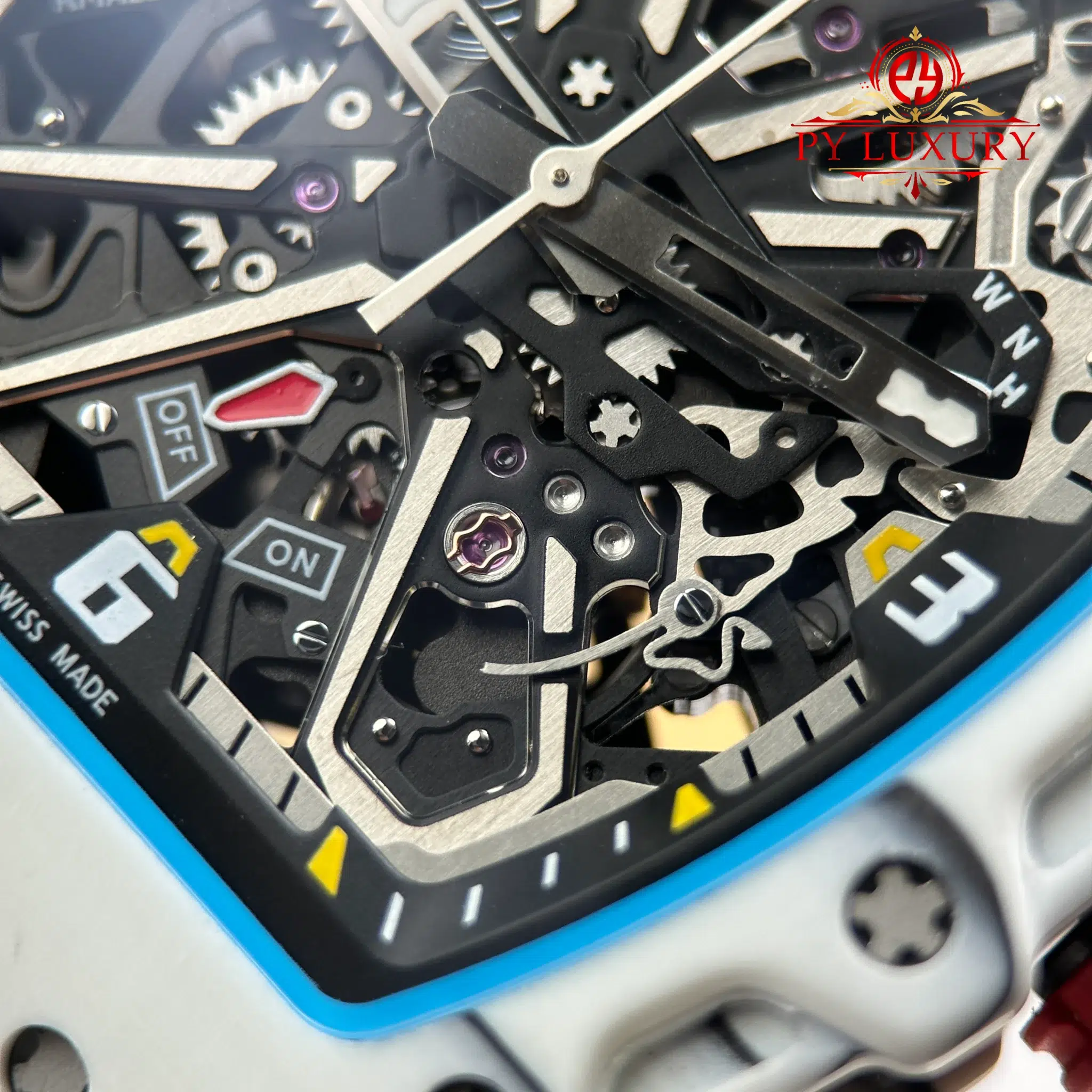 Richard Mille RM35-03 Rafael Nadal White Quartz TPT - 6