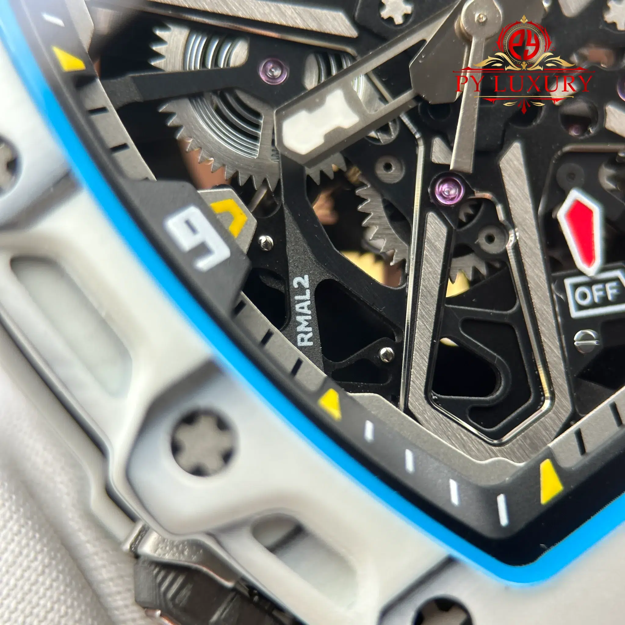 Richard Mille RM35-03 Rafael Nadal White Quartz TPT - 8