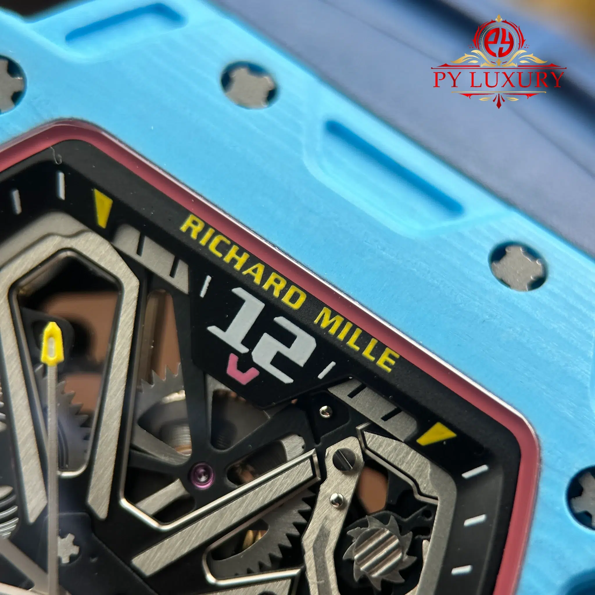 Richard Mille Rm35-03 Rafael Nadal Pastel Blue Quartz TPT - 6
