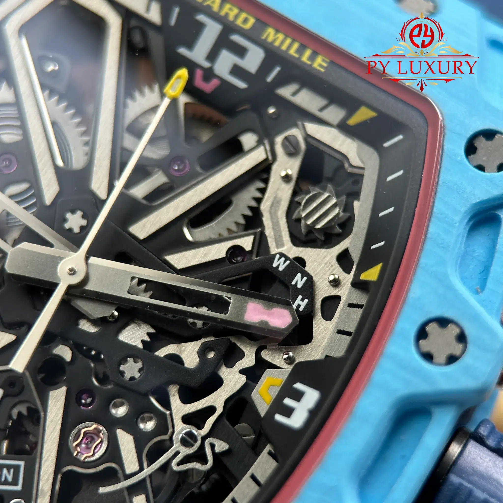 Richard Mille Rm35-03 Rafael Nadal Pastel Blue Quartz TPT - 7