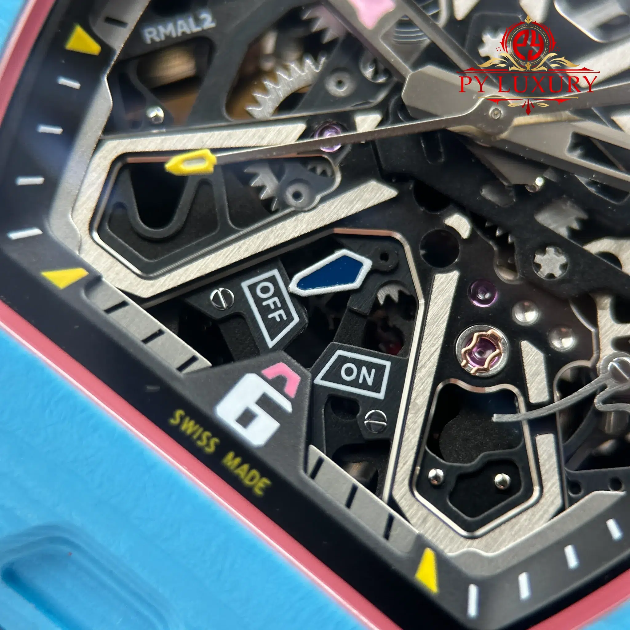 Richard Mille Rm35-03 Rafael Nadal Pastel Blue Quartz TPT - 8