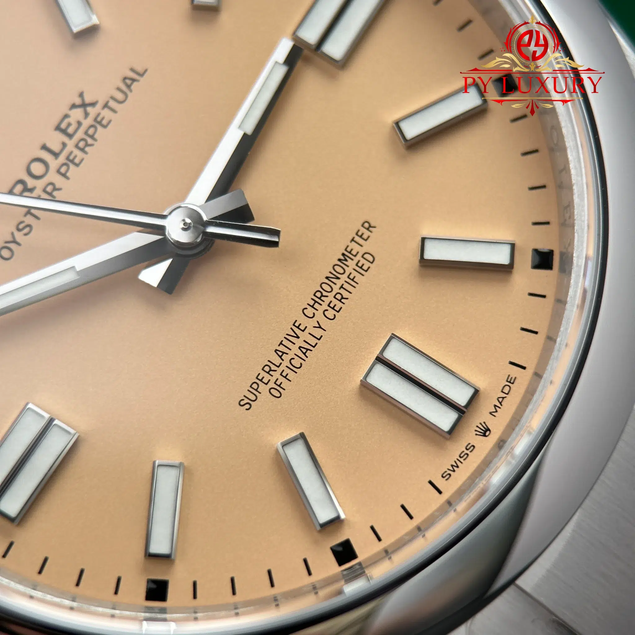 Rolex Oyster Perpetual 134300-0007 Beige Dial Oyster Bracelet Best Replica VSF - 6