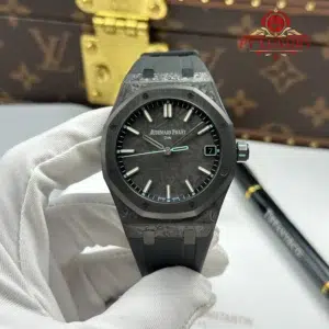 Audemars Piguet Royal Oak 15500ST DiW Voidline Aqua Carbon Fiber Rubber Strap 1:1 Best Replica