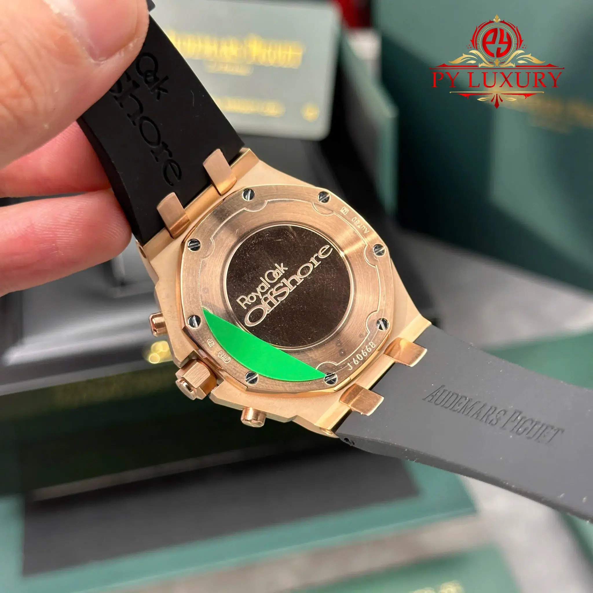 Audemars Piguet Royal Oak Offshore 26231OR Rose Gold Silver Dial Diamond Bezel 1 1 Best Replica PPF - 10
