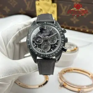 Omega Speedmaster Grey Side of the Moon Apollo 8 Grey Ceramic Grey Dial Nylon Strap Best Replica