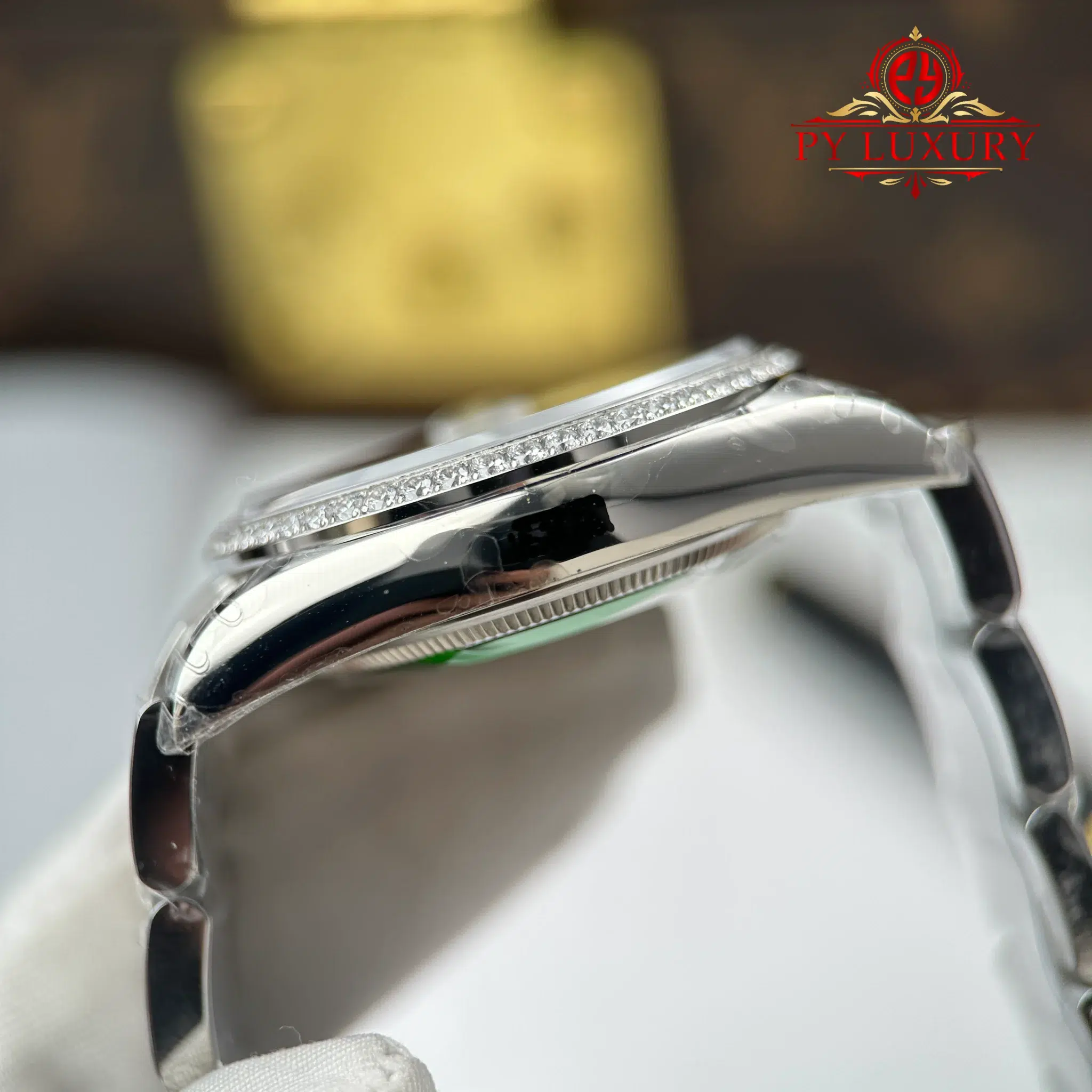 Rolex Datejust 126284RBR-0020 Black Diamond-set Dial Diamond Bezel Oyster Bracelet - 7