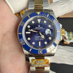 Rolex Submariner Date 126613LB Two Tone Yellow Gold Blue Dial Gained Weight 175g 1:1 Super Clone ARF 41mm
