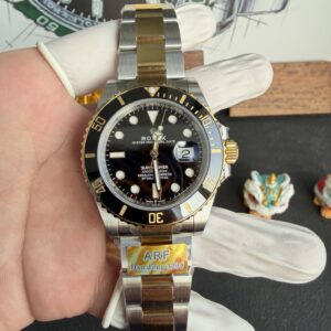Rolex Submariner Date 126613LN Two Tone Yellow Gold Black Dial 175g 1:1 Super Clone ARF 41mm
