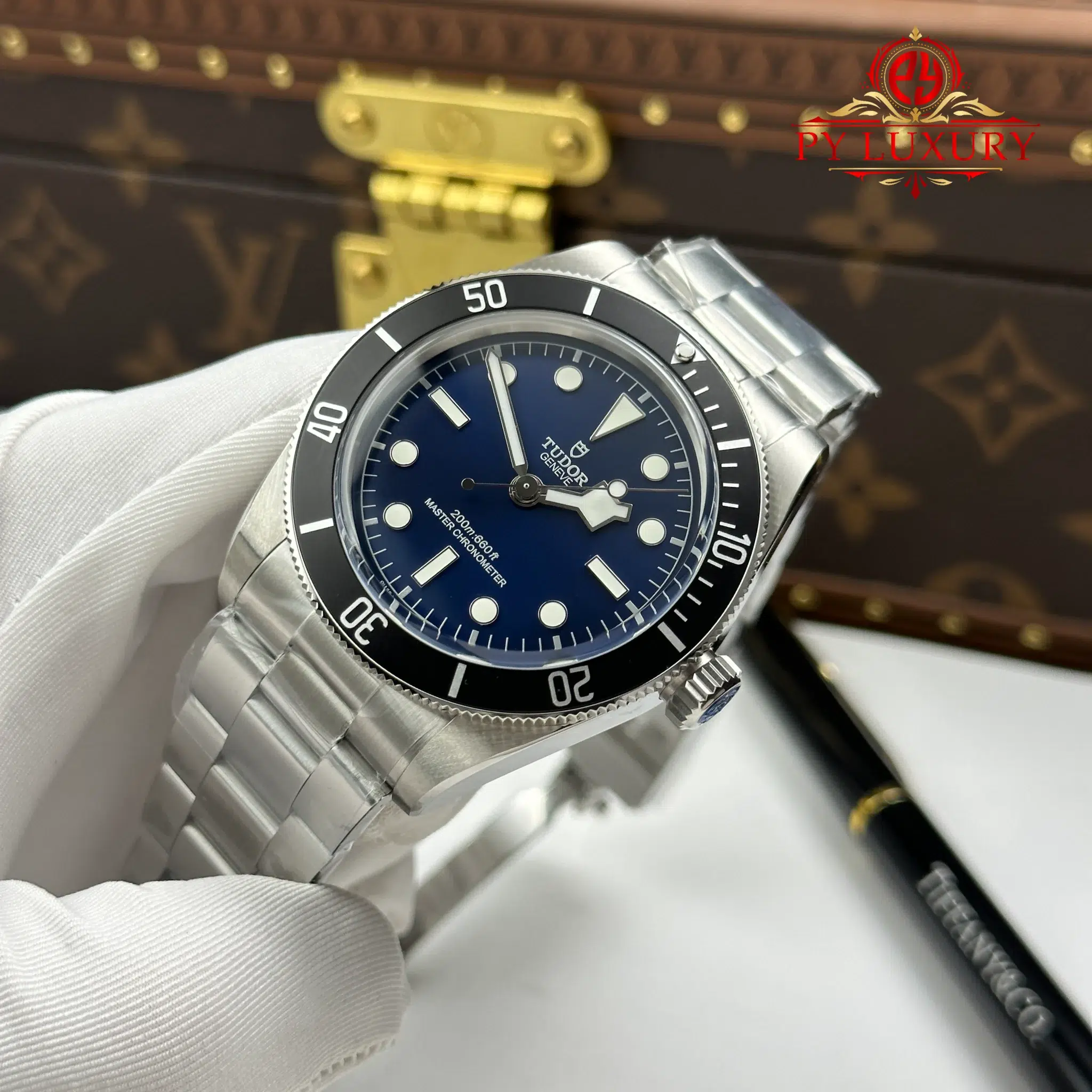 Tudor Black Bay 68 m7943a1a0nu-0001 Blue Dial Black Bezel - 3