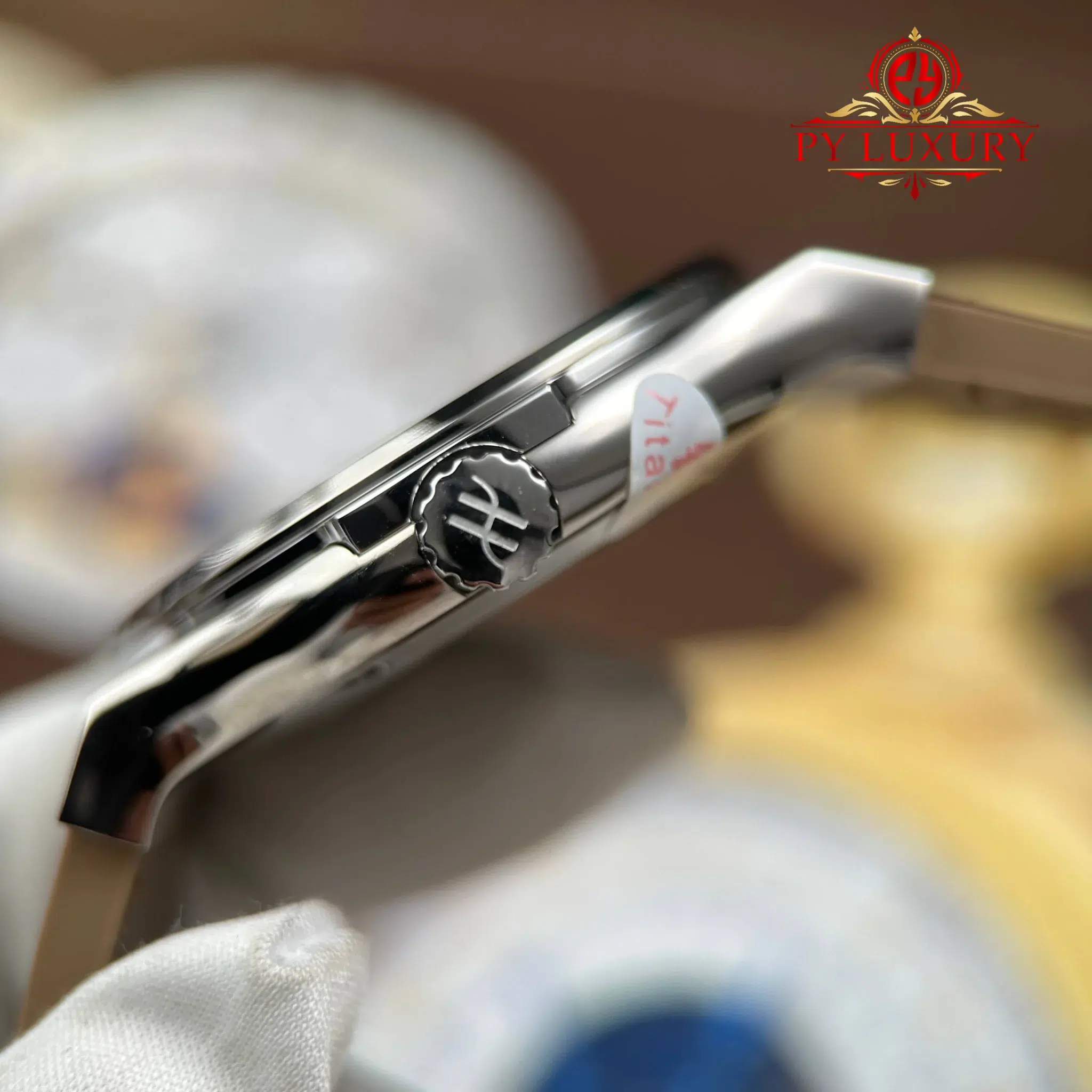 Hublot Classic Fusion Titanium Essential Taupe Dial Rubber Strap - 9