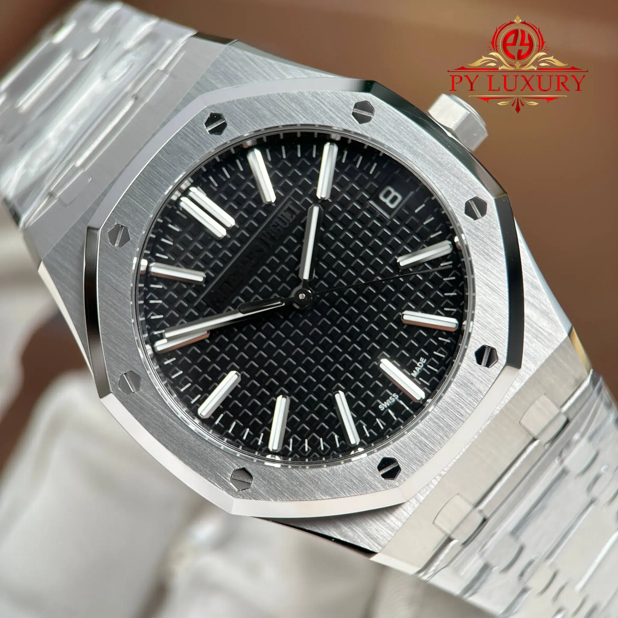 Audemars Piguet Royal Oak 15510ST Black Dial Super Clone Top Factory - 4