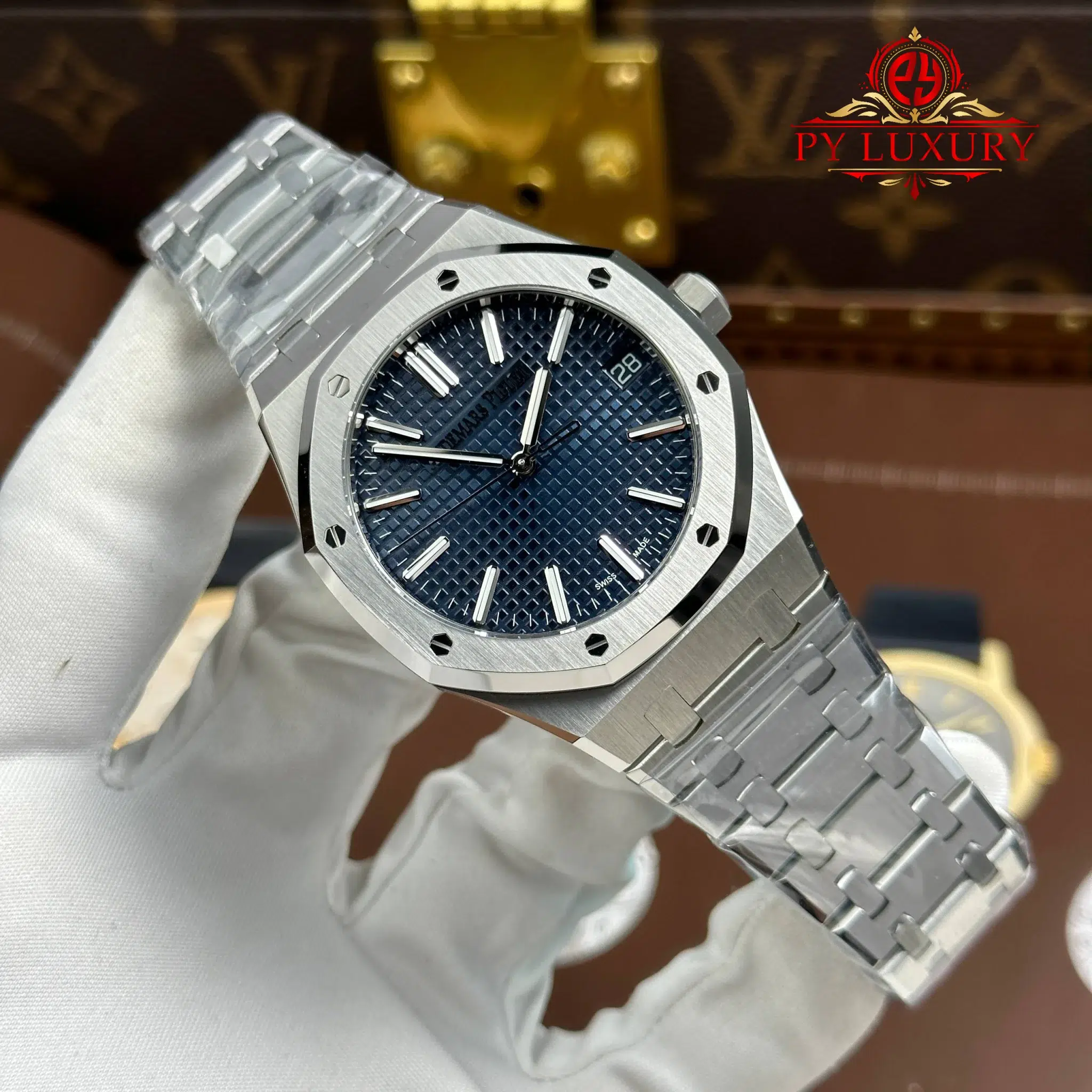 Audemars Piguet Royal Oak 15510ST Blue Dial Super Clone TOP Factory - 2
