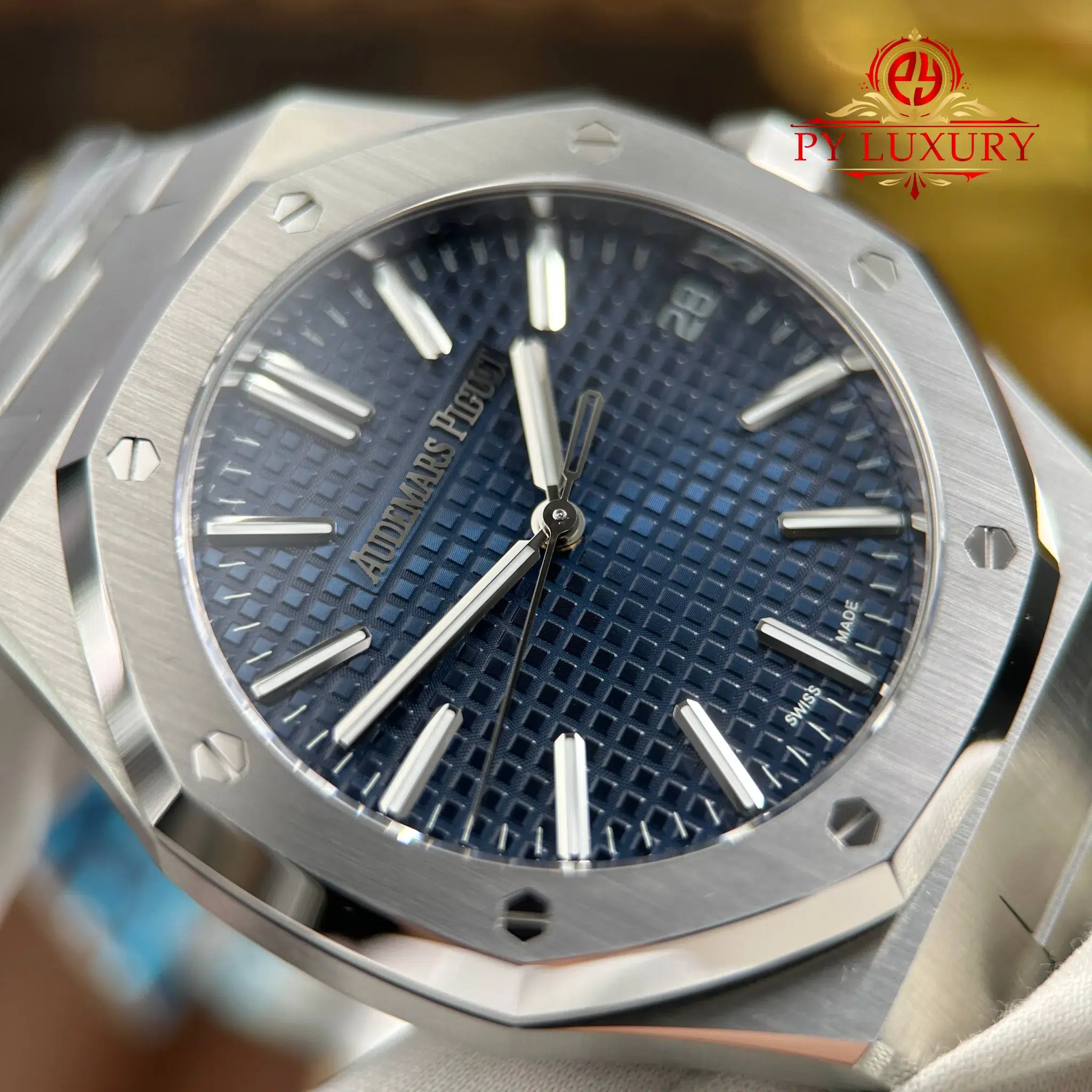 Audemars Piguet Royal Oak 15510ST Blue Dial Super Clone TOP Factory - 5