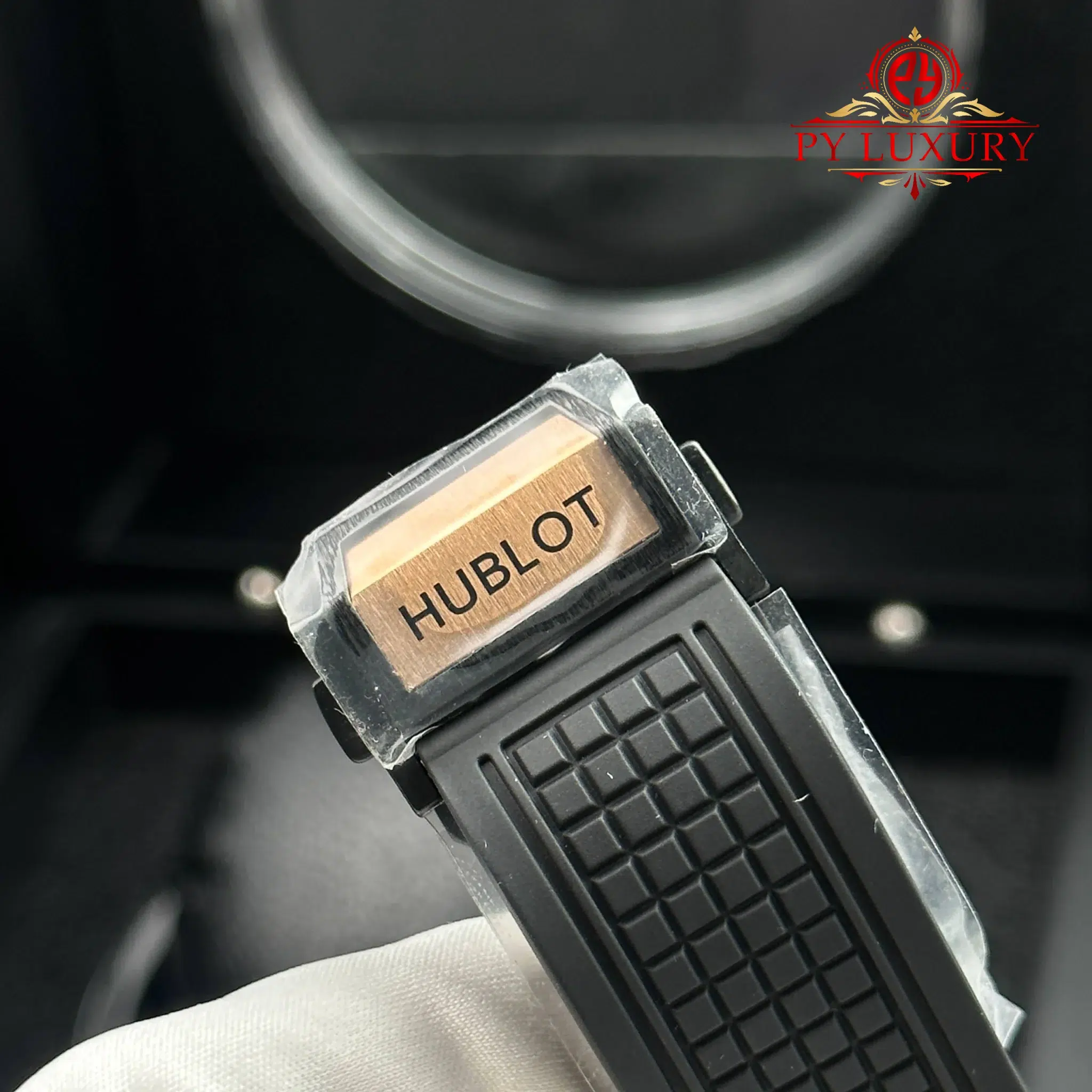 Hublot Square Bang Unico King Gold Ceramic Black Best Replica BBF - 10