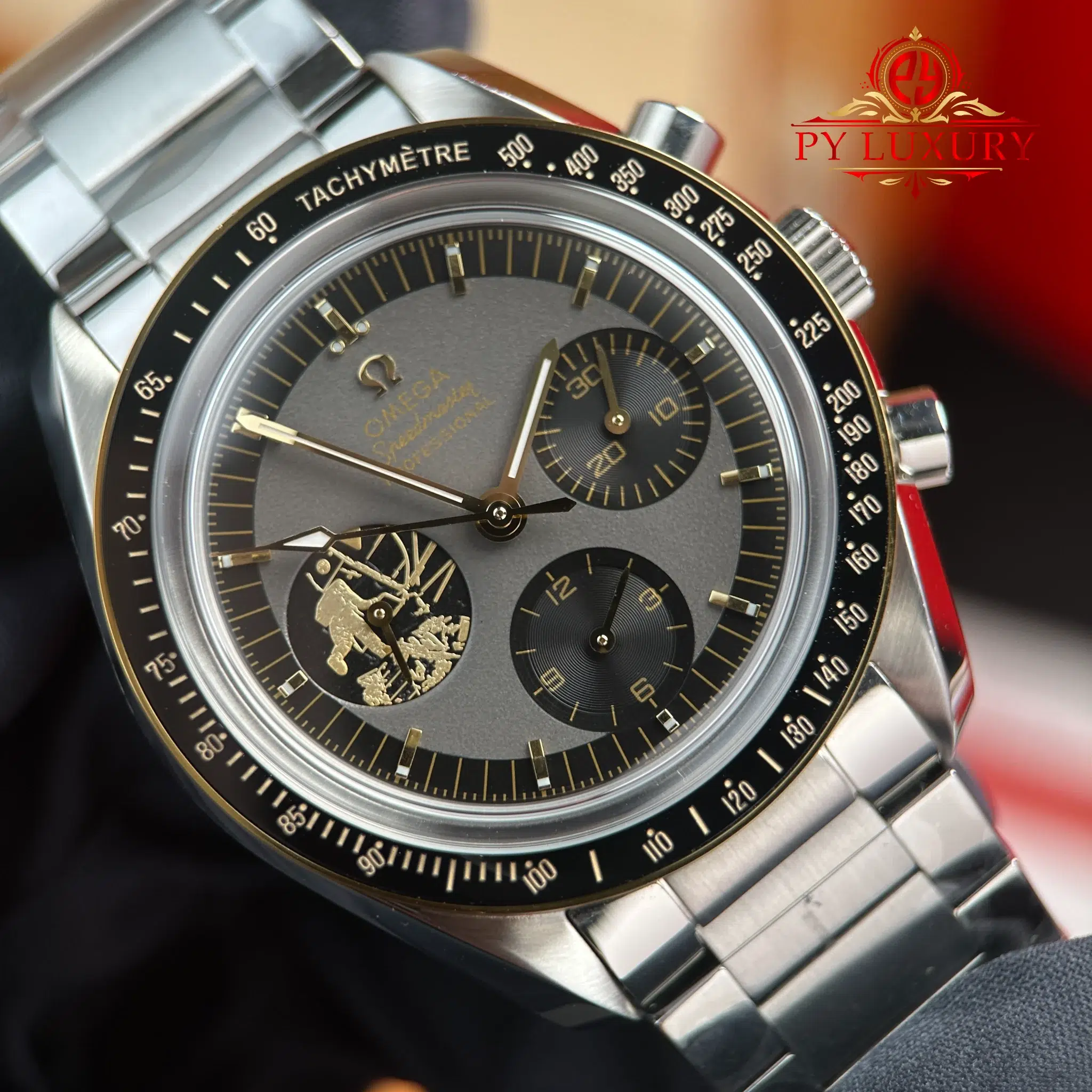 Omega Speedmaster Moonwatch Apollo 11 50th Anniversary Best Replica N1 - 4