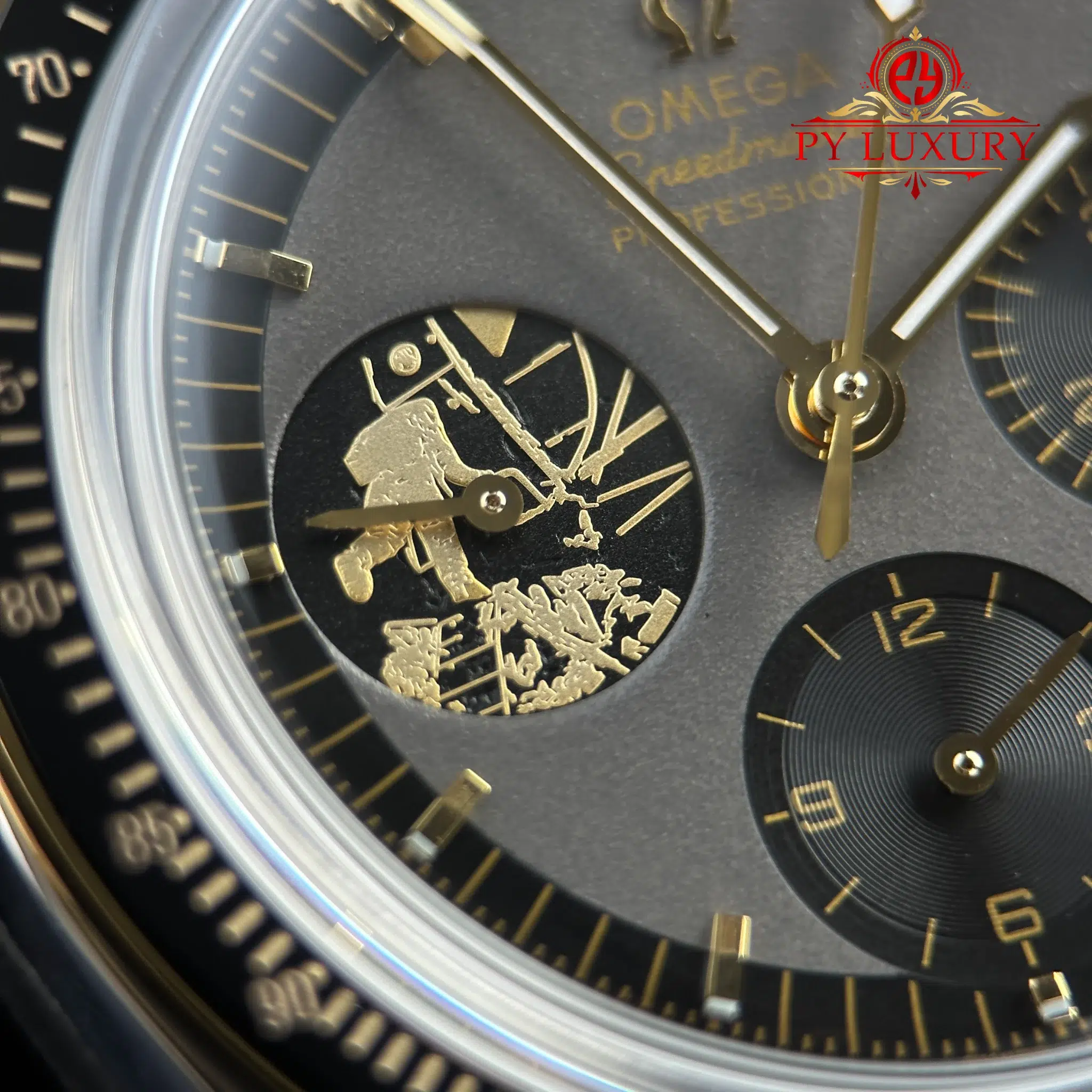 Omega Speedmaster Moonwatch Apollo 11 50th Anniversary Best Replica N1 - 7