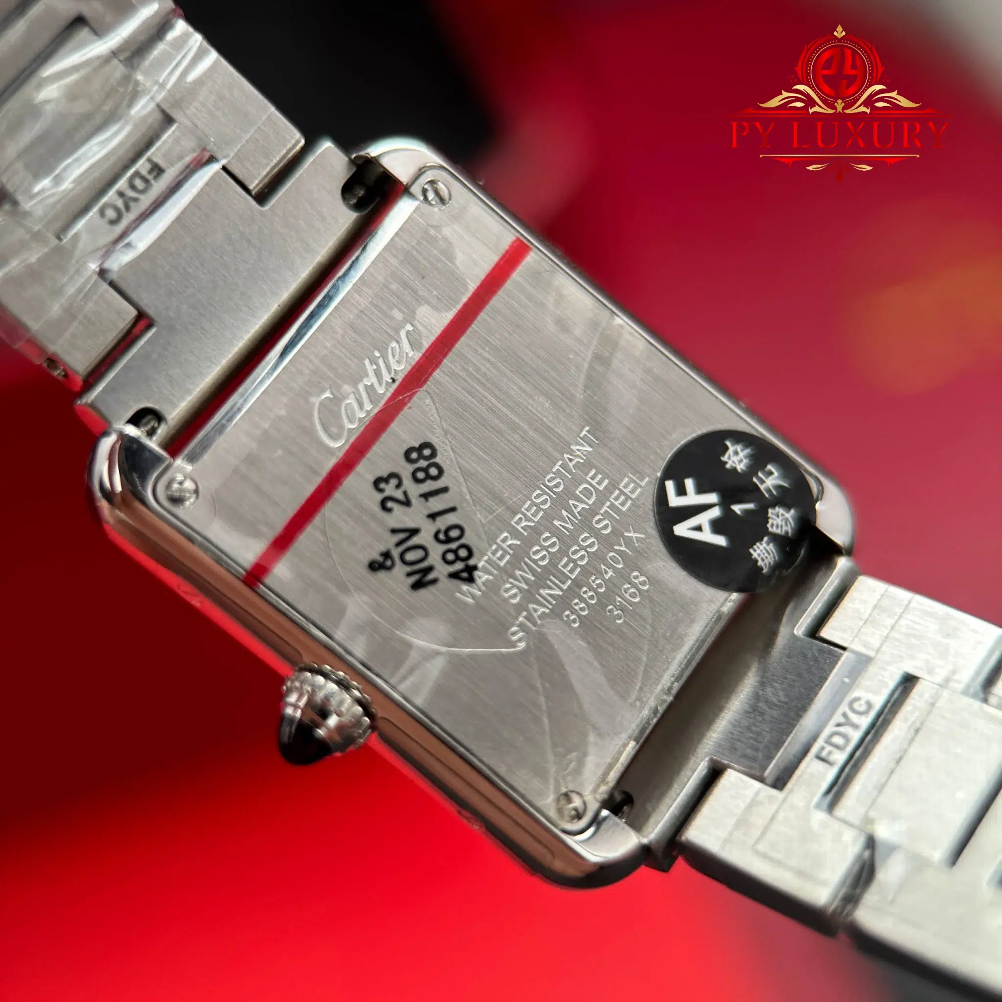 Cartier Tank Solo Small Model W5200013 Silver Dial Steel Bracelet - 11