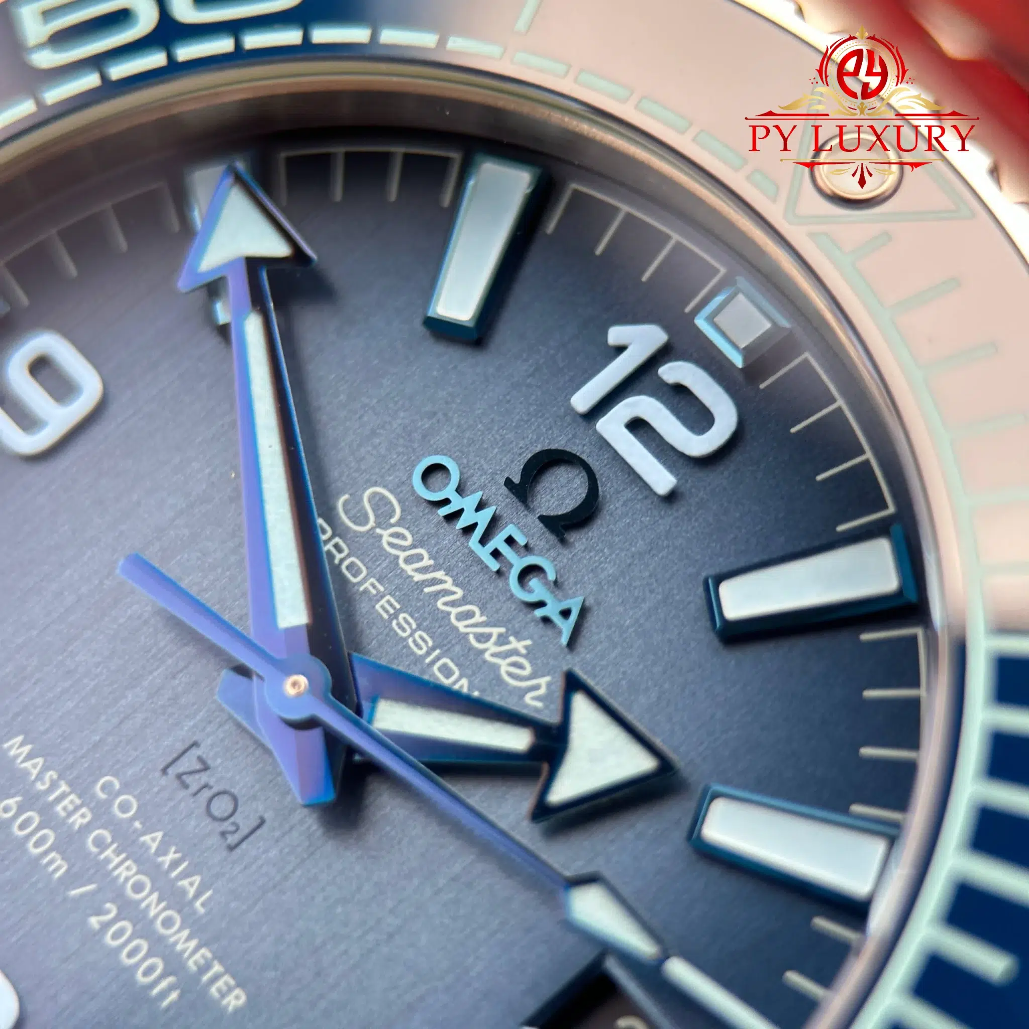 Omega Seamaster Planet Ocean 600M Summer Blue Dial Best Replica VSF - 6