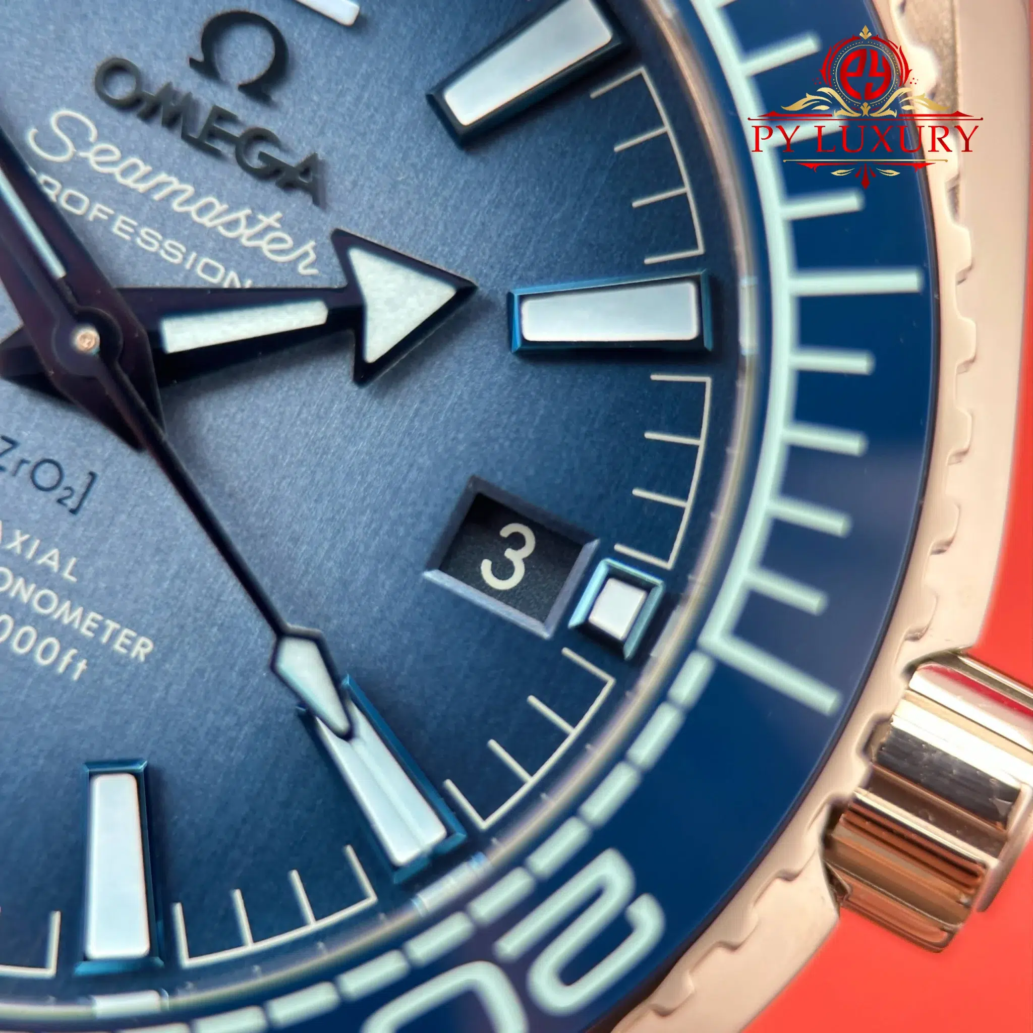 Omega Seamaster Planet Ocean 600M Summer Blue Dial Best Replica VSF - 7