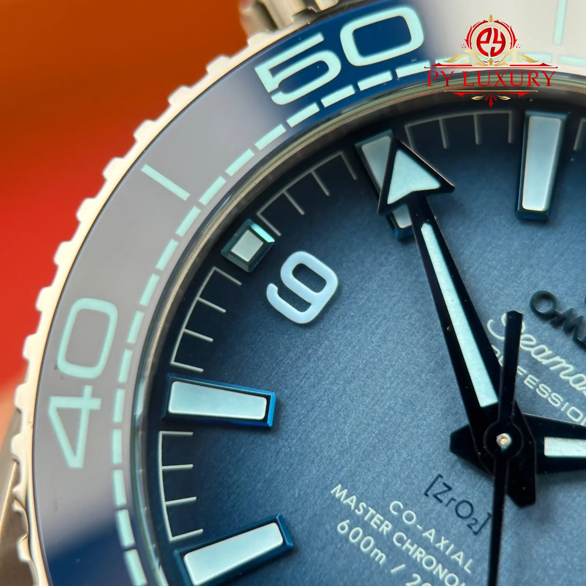 Omega Seamaster Planet Ocean 600M Summer Blue Dial Best Replica VSF - 9