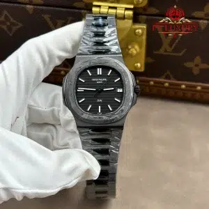 Patek Philippe Nautilus 5711 DiW All Carbon Black Dial Best Replica