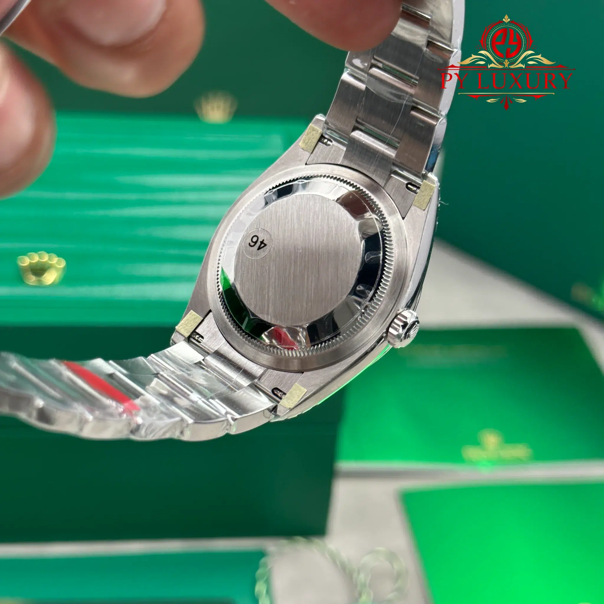 Rolex Datejust 126234 Green Ombré Dial Fluted Bezel Oyster Bracelet - 12