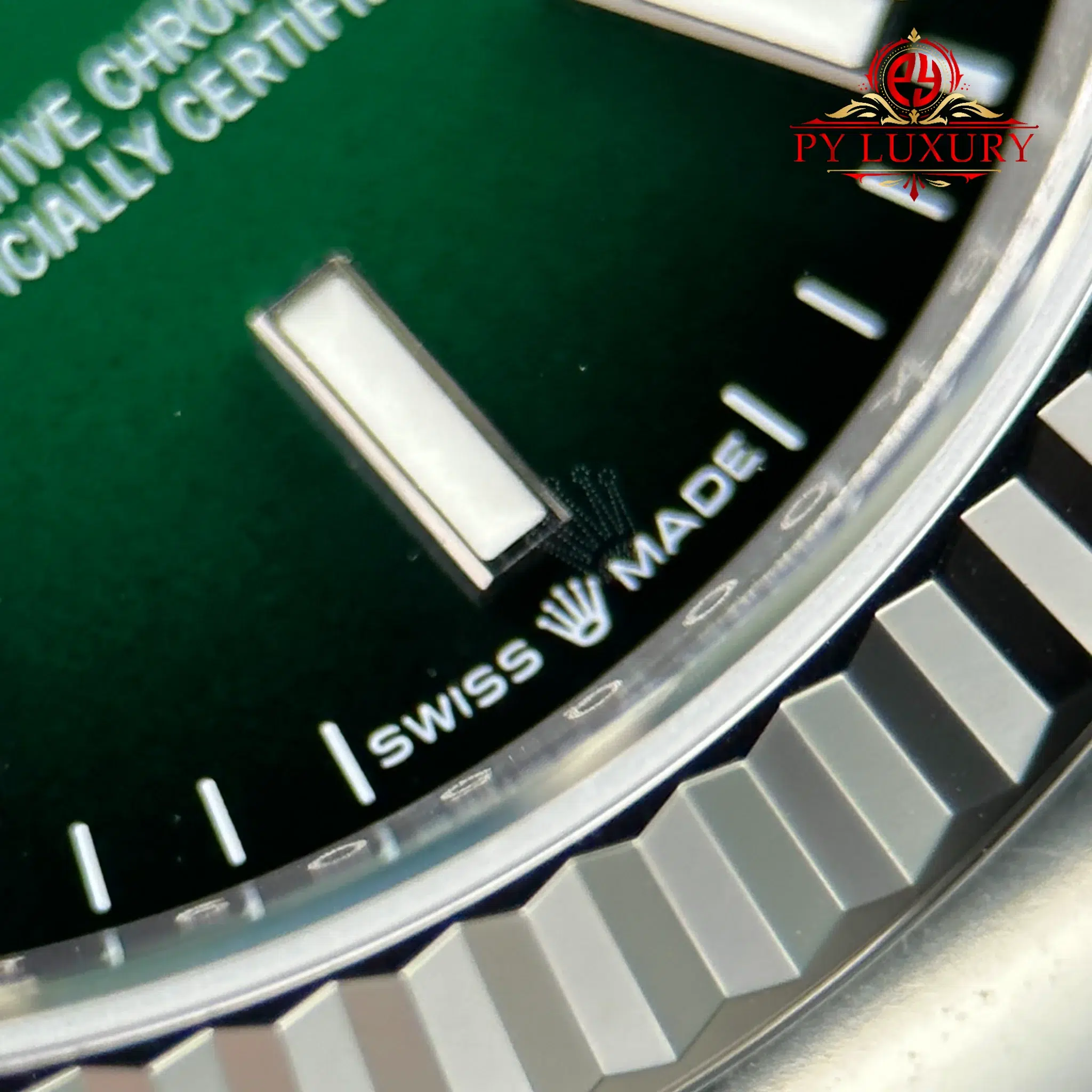 Rolex Datejust 126234 Green Ombré Dial Fluted Bezel Oyster Bracelet - 8
