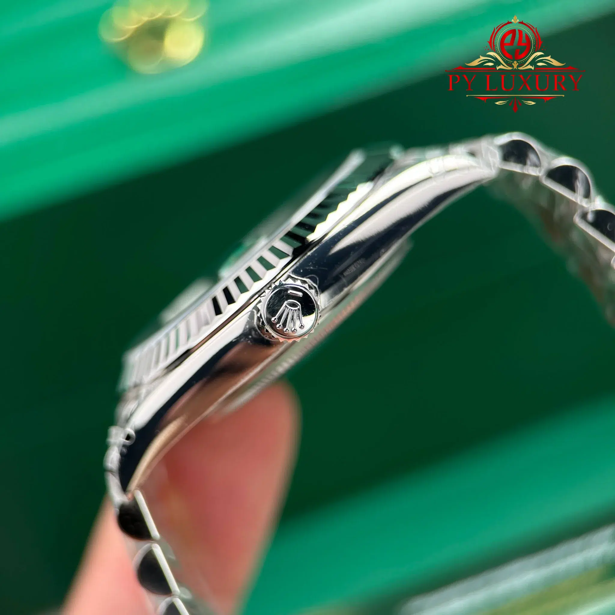 Rolex Datejust 126334 Stainless Steel Green Ombré Dial Jubilee 1 1 Best Replica VSF - 10