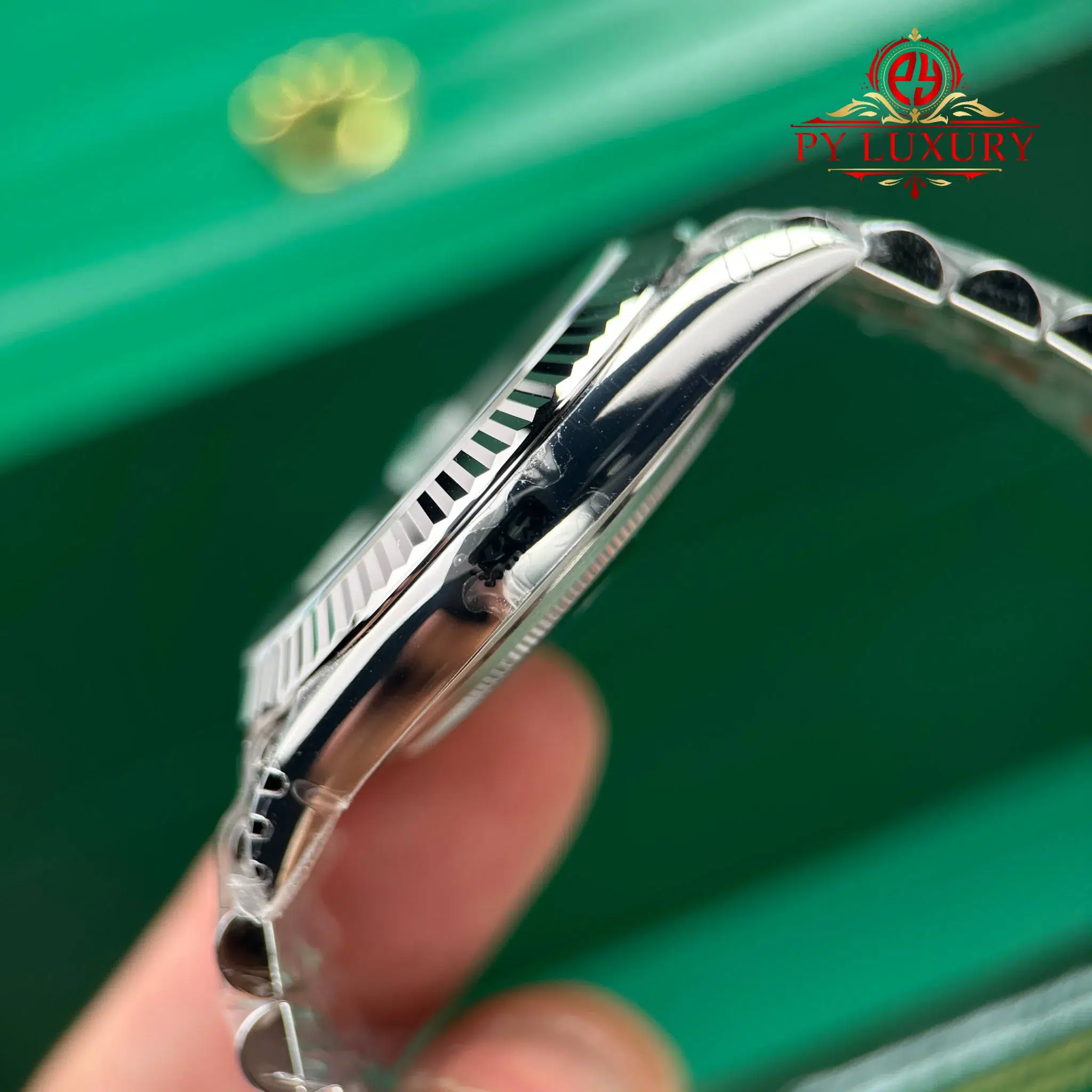Rolex Datejust 126334 Stainless Steel Green Ombré Dial Jubilee 1 1 Best Replica VSF - 9