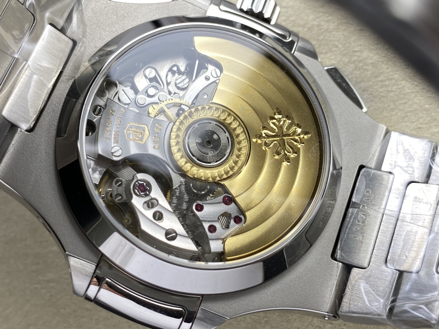 Patek Philippe Nautilus 5980 1A-019 Chronograph White Dial Best Replica P1 Factory - 8