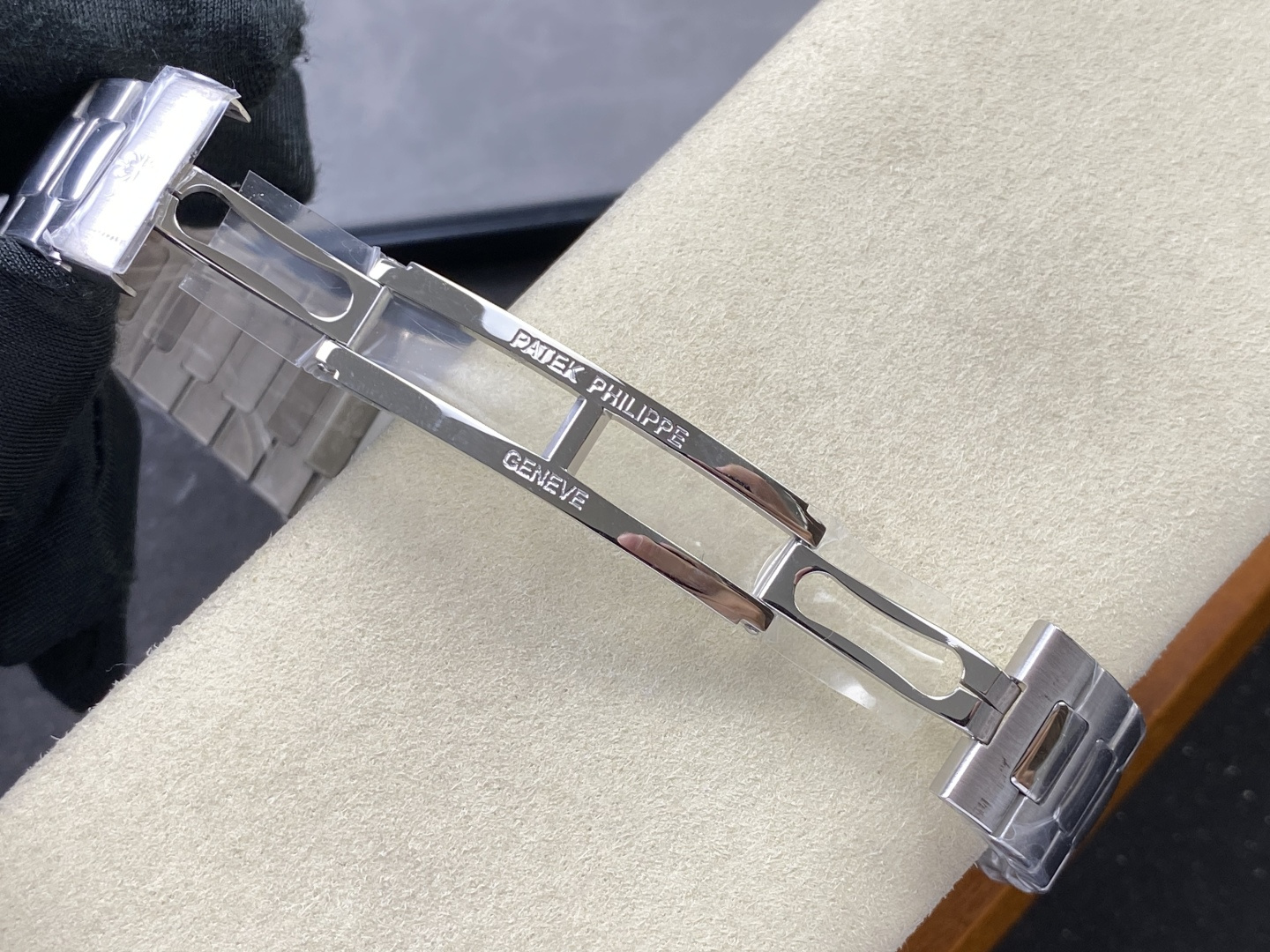 Patek Philippe Nautilus 5980 1A-019 Chronograph White Dial Best Replica P1 Factory - 9