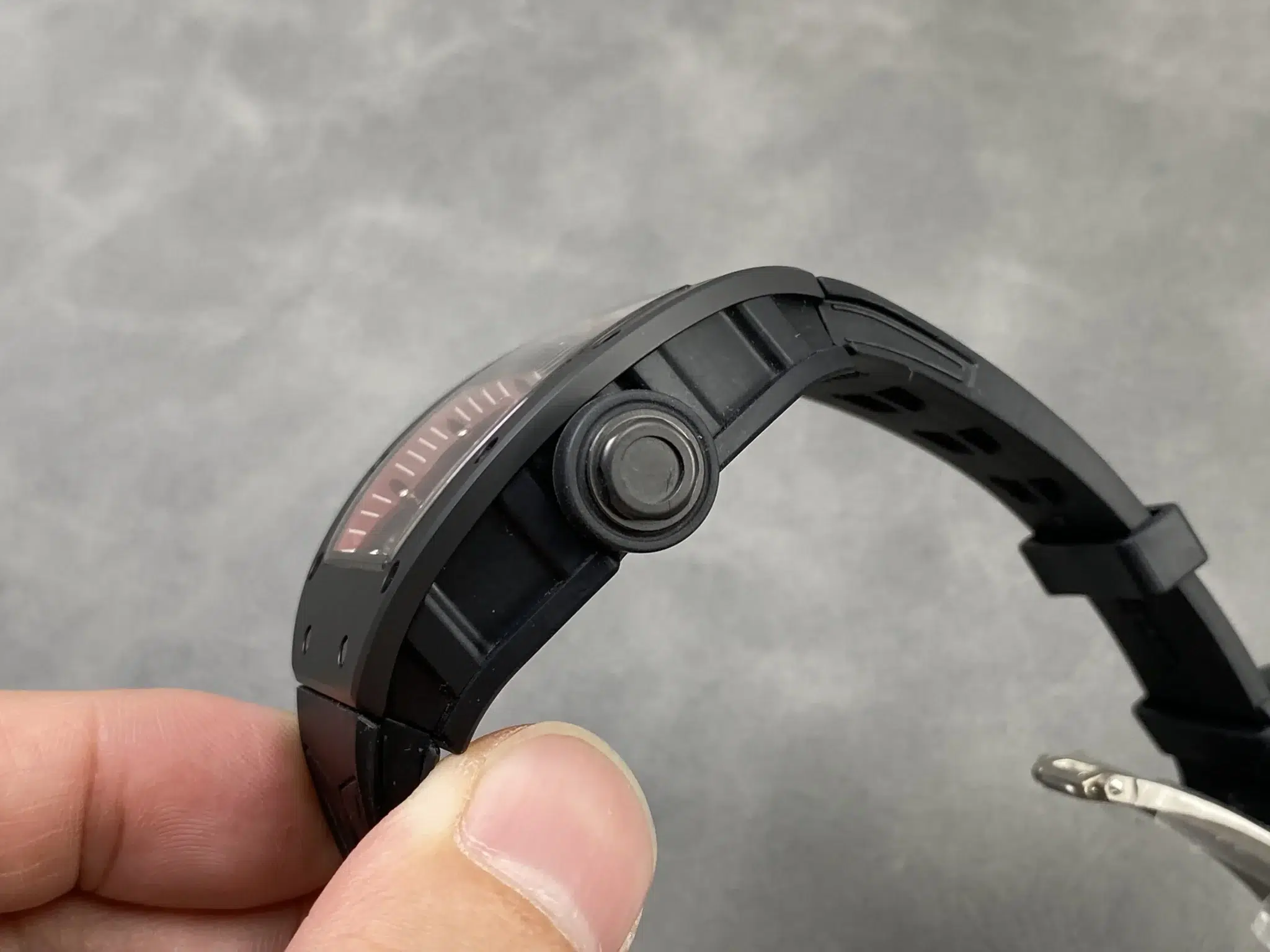 Richard Mille RM055 Bubba Watson Red Drive Americas Edition Black Ceramic Super Clone Vaucher Movement Umi Factory - 6
