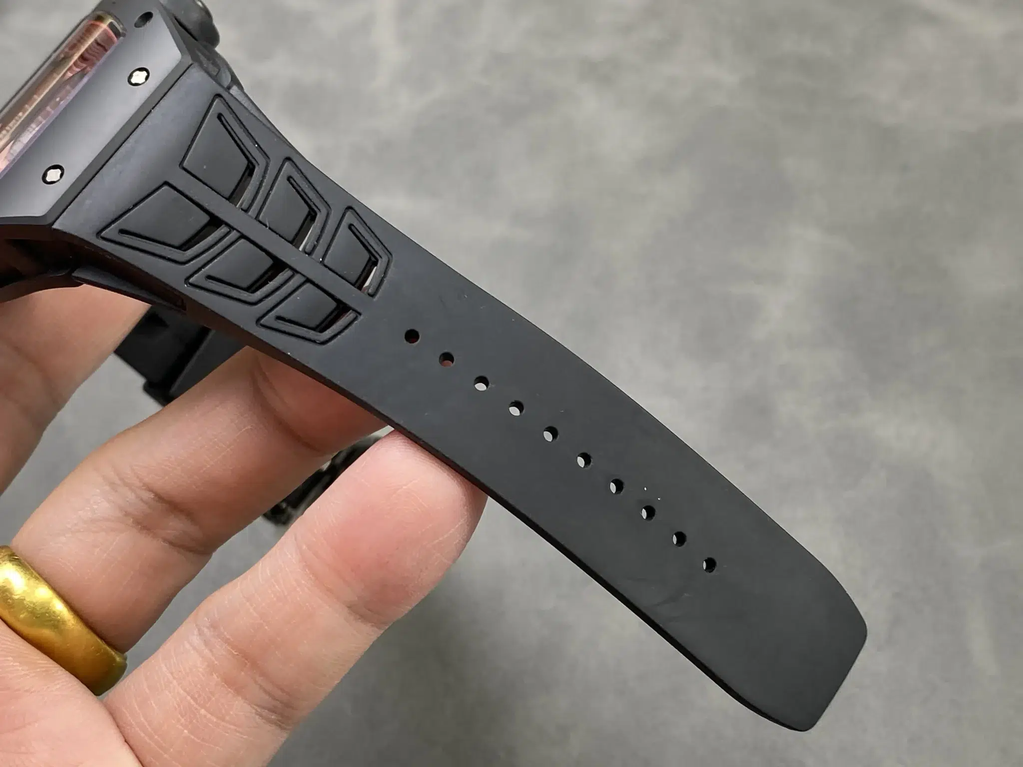 Richard Mille RM055 Bubba Watson Red Drive Americas Edition Black Ceramic Super Clone Vaucher Movement Umi Factory - 9