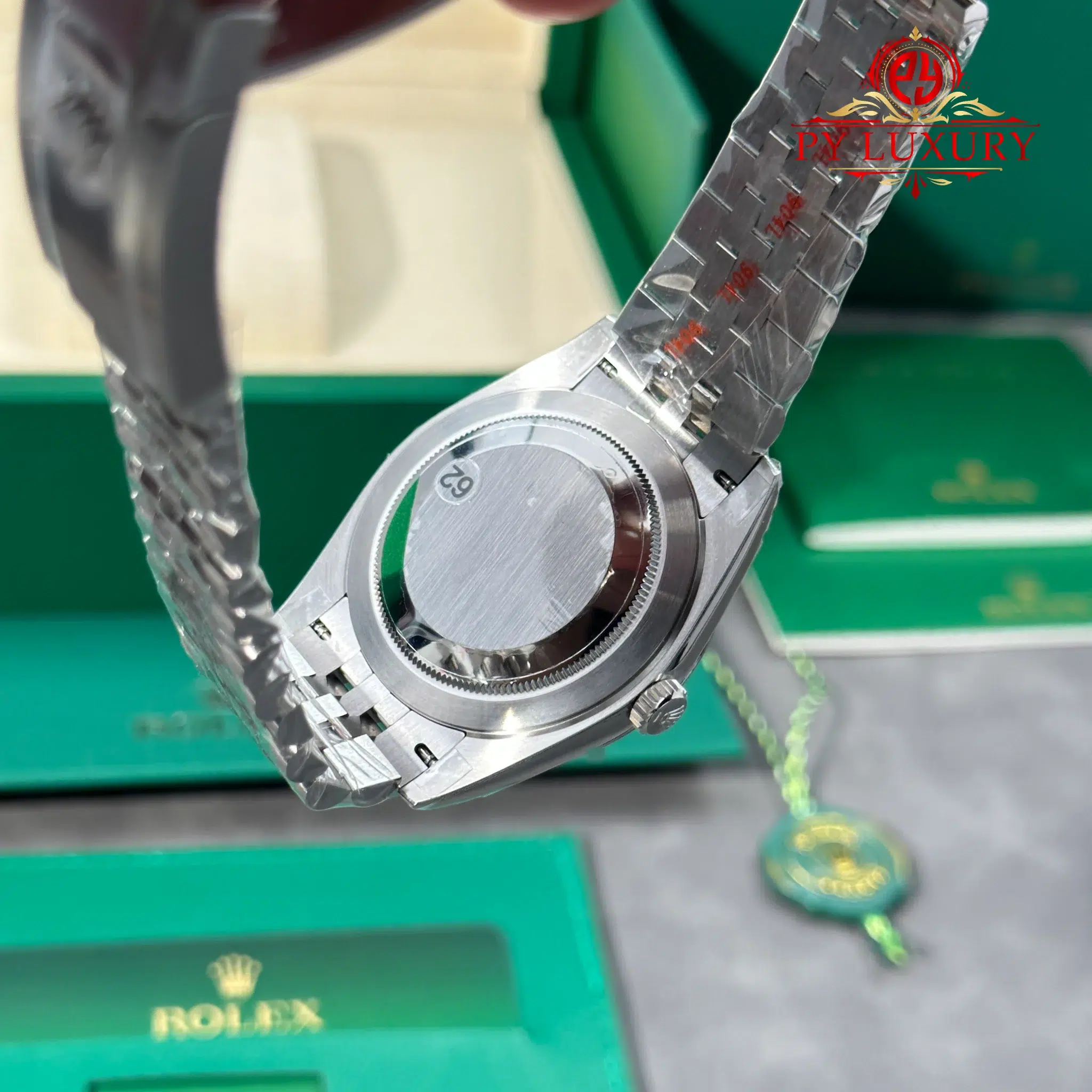 Rolex Datejust 126300-0008 Slate Dial Smooth Bezel Jubilee Bracelet Super Clone - 10