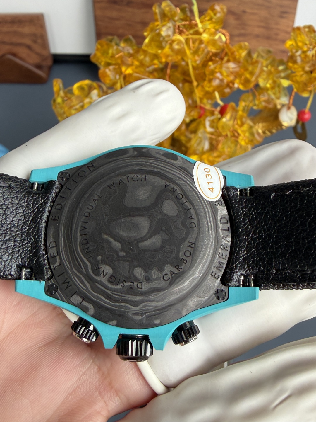Rolex Daytona DiW Tiffany Blue Celeste CarboQuartz Textile Strap Super Clone N6F - 9