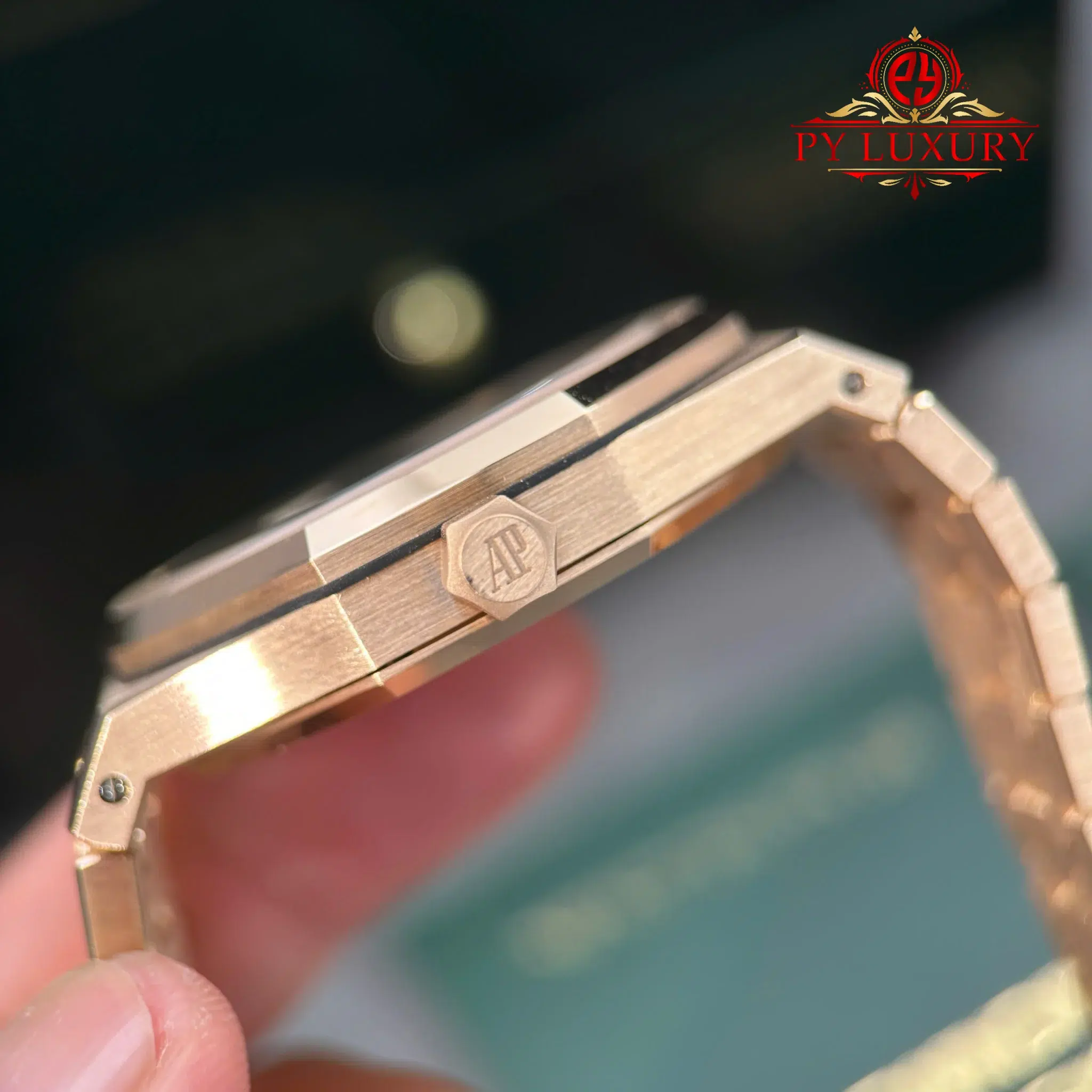 Audemars Piguet Royal Oak 15407OR Double Balance Wheel Openworked Custom Made CNC 18K Solid Rose Gold 41mm - 12