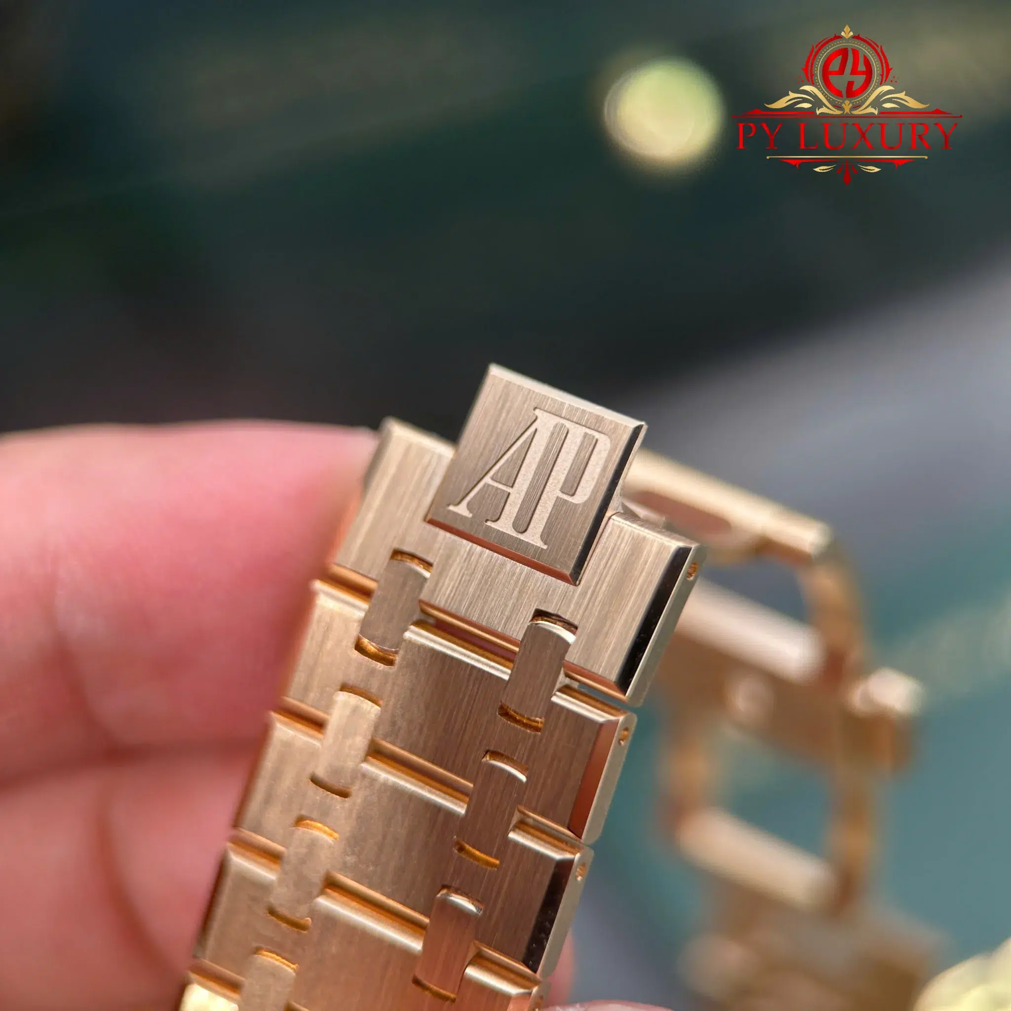 Audemars Piguet Royal Oak 15407OR Double Balance Wheel Openworked Custom Made CNC 18K Solid Rose Gold 41mm - 20