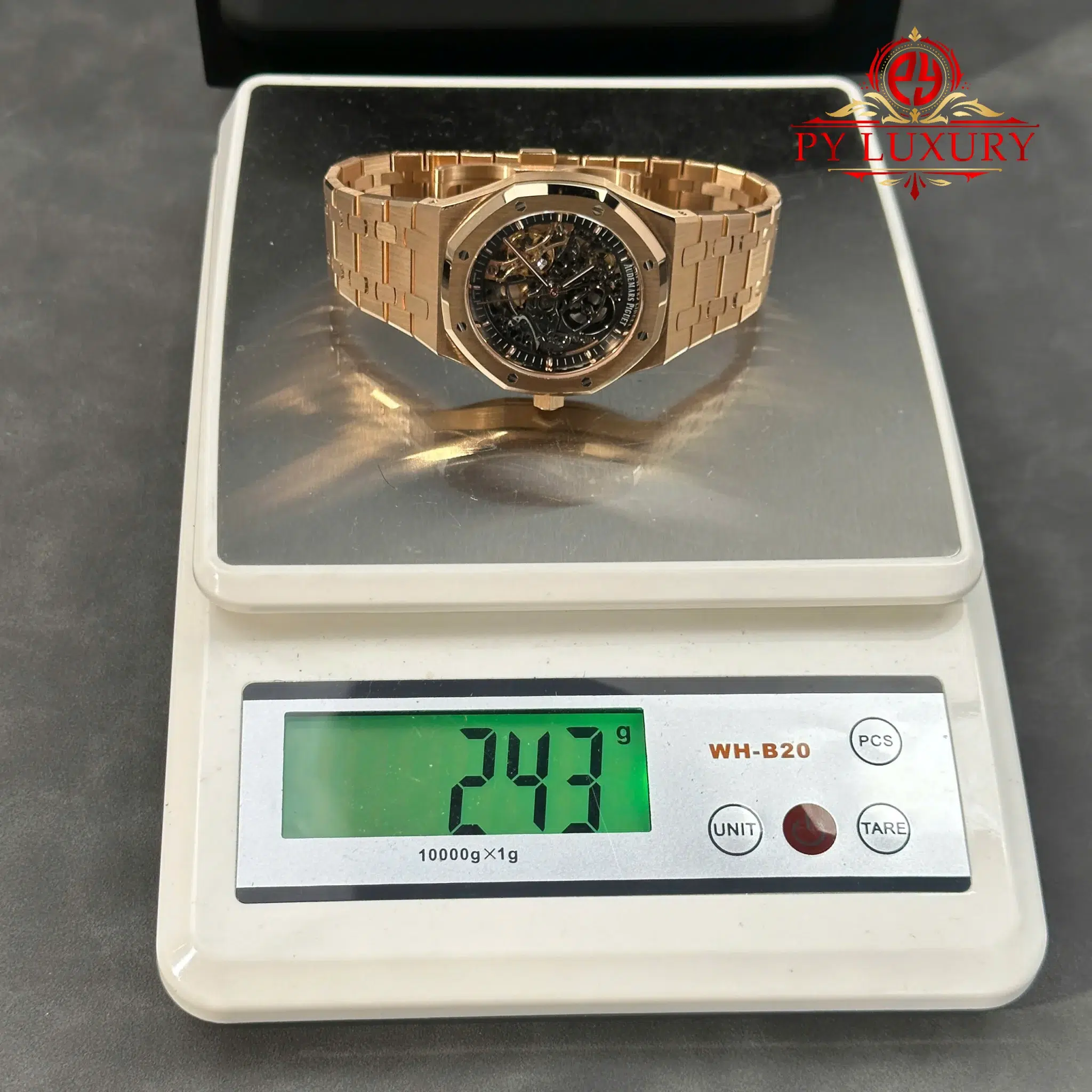 Audemars Piguet Royal Oak 15407OR Double Balance Wheel Openworked Custom Made CNC 18K Solid Rose Gold 41mm - 6
