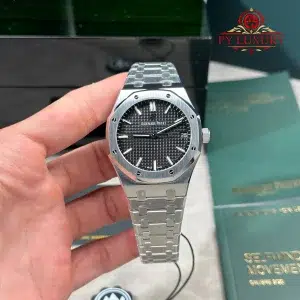 Audemars Piguet Royal Oak 15500ST Black Dial 1:1 Super Clone ZF 41mm (Free Sprung)