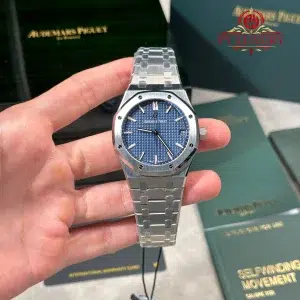 Audemars Piguet Royal Oak 15500ST Blue Dial Super Clone ZF 41mm (Free Sprung)