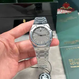 Audemars Piguet Royal Oak 15500ST Grey Dial Top Quality Replica ZF 41mm (Free Sprung)