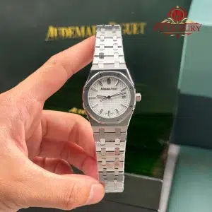 Audemars Piguet Royal Oak 77350ST Selfwinding White Dial Best Replica 34mm ZF