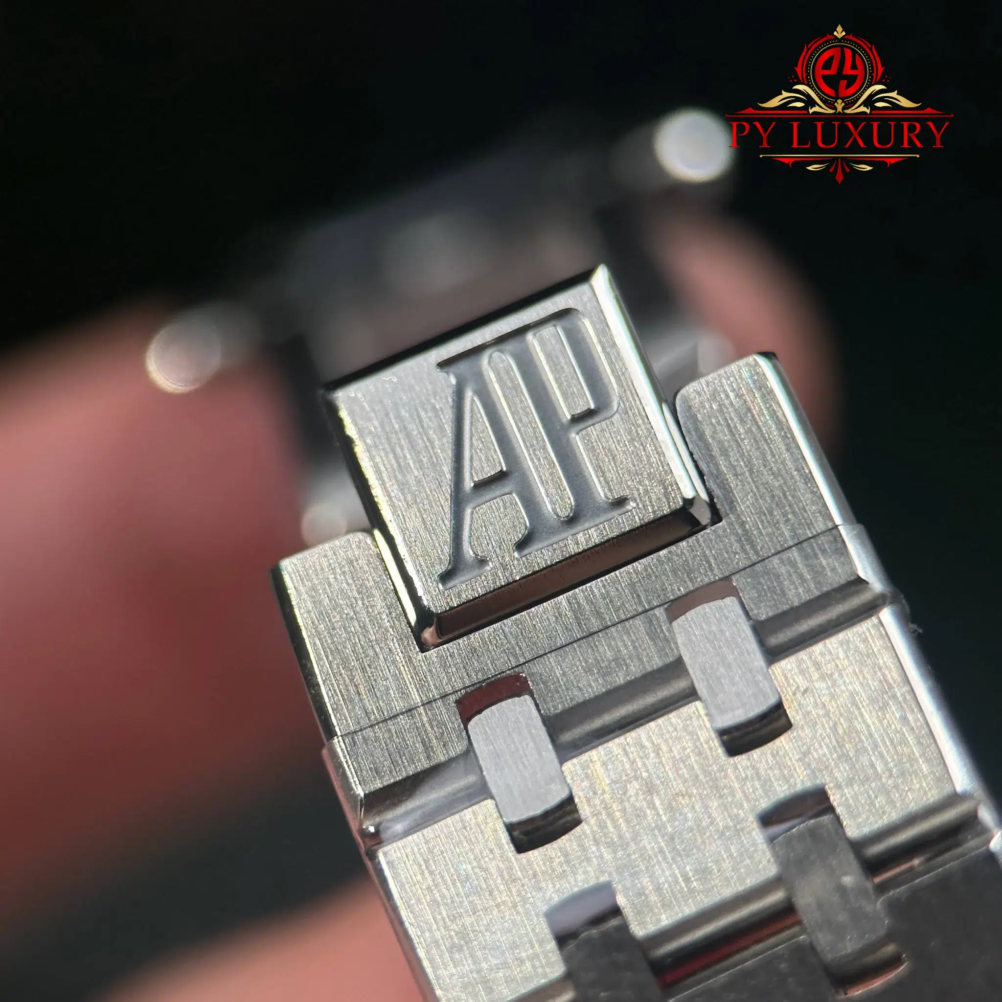 Audemars Piguet Royal Oak 77451ST Selfwinding Ice Blue Dial Diamond Bezel Best Replica 34mm - 11