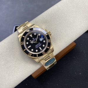 Rolex Submariner Date 126618LN-0002 Yellow Gold Black Dial Super Clone Gained Weight 227g RCF 41mm