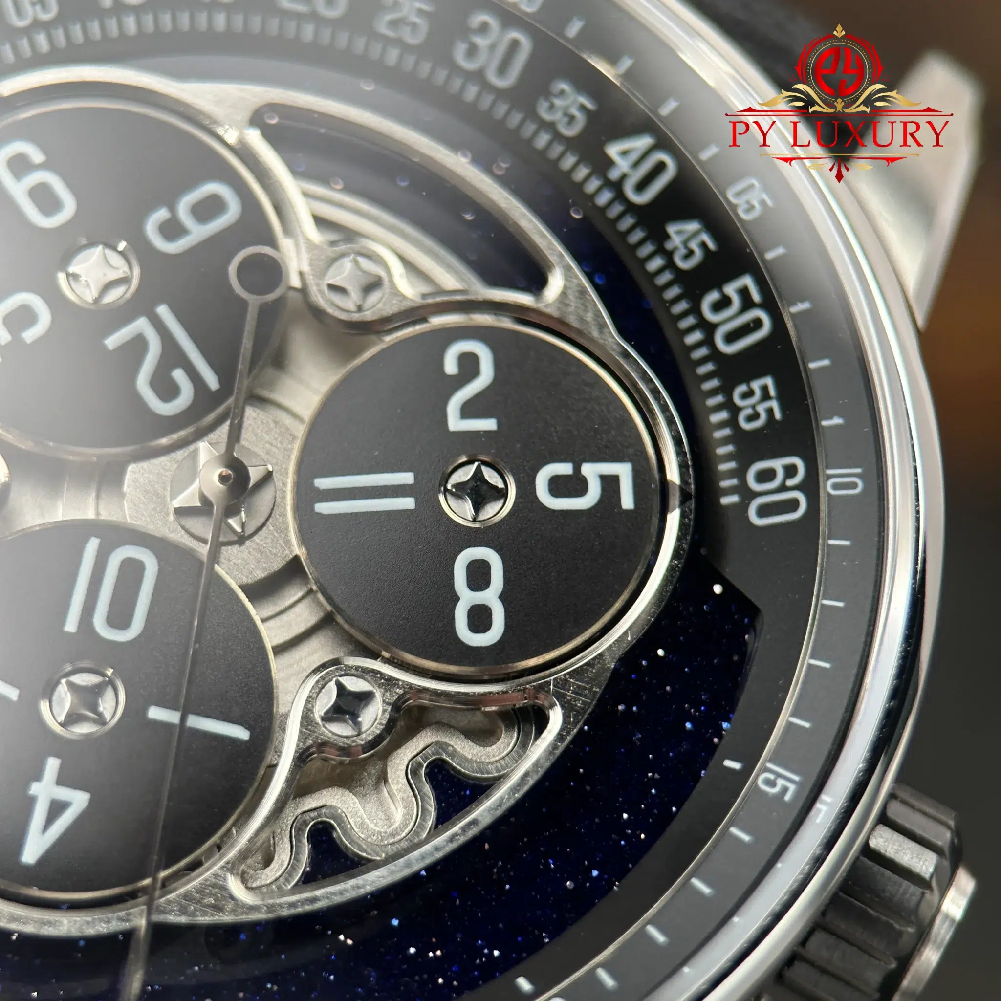 Audemars Piguet Code 11.59 Selfwinding Starwheel 15212NB Blue Aventurine Dial Fabric Strap - 11