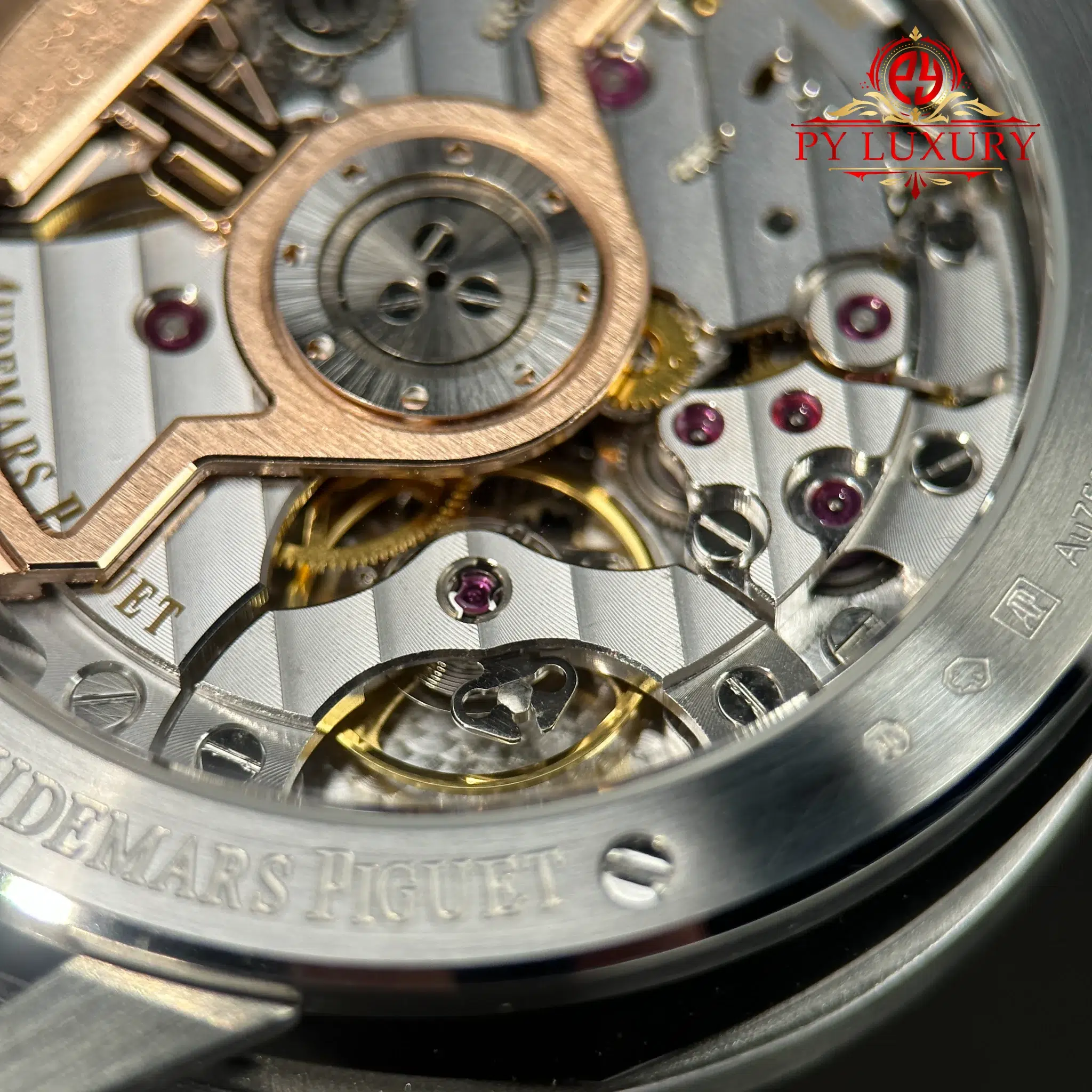 Audemars Piguet Code 11.59 Selfwinding Starwheel 15212NB Blue Aventurine Dial Fabric Strap - 15