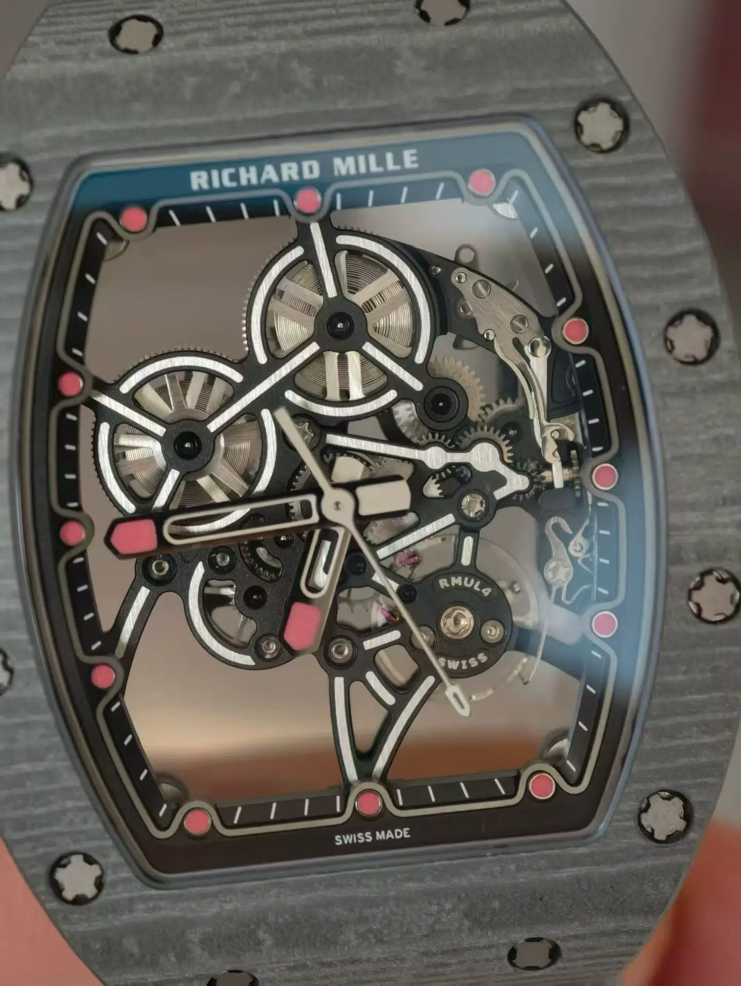 Richard Mille RM55-01 Bubba Watson Grey Quartz TPT Super Clone Custom Made Exclusive Quality - 3