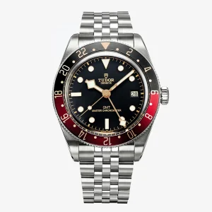 Tudor Black Bay 58 GMT 7939G1A0-003 Black & Burgundy Bezel Jubilee Bracelet Best Replica ZF 39mm